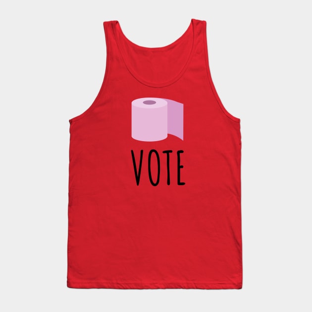 Vote toilet paper Tank Top by Mr Youpla